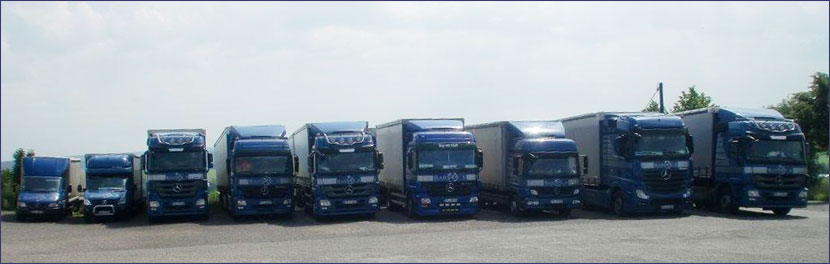Spedition-Barton Unser Fuhrpark
